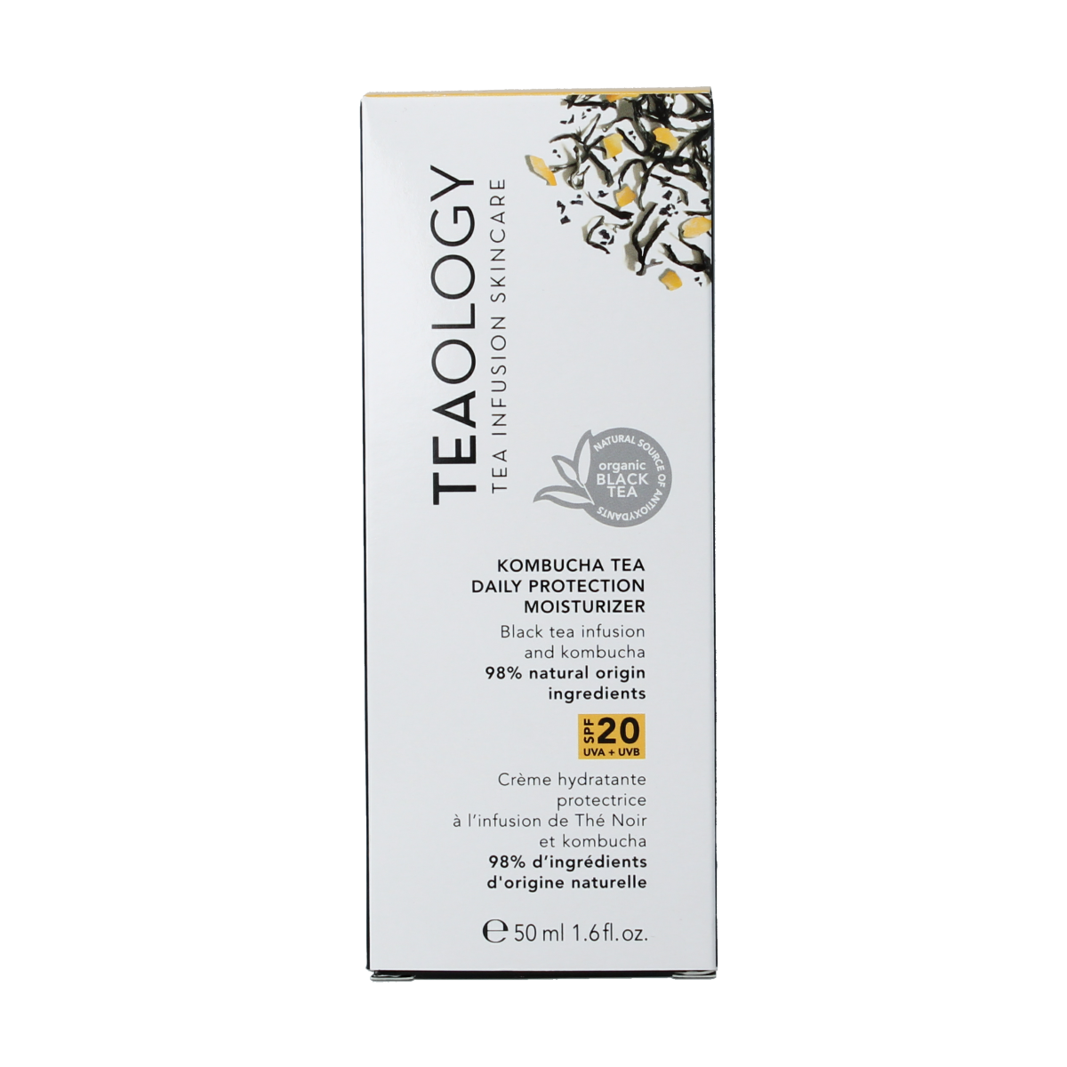 Teaology Kombucha tea moisturizer SPF20 50.00 Milliliter