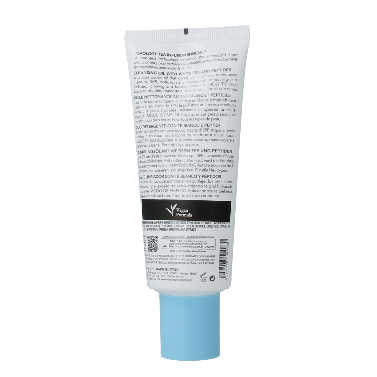 Teaology White tea peptide cleansing oil 100.00 Milliliter