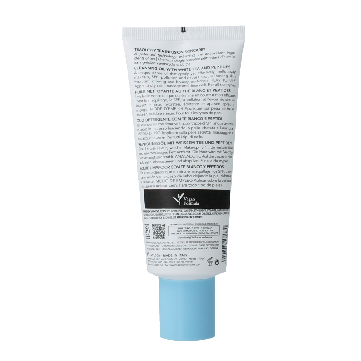 Teaology White tea peptide cleansing oil 100.00 Milliliter