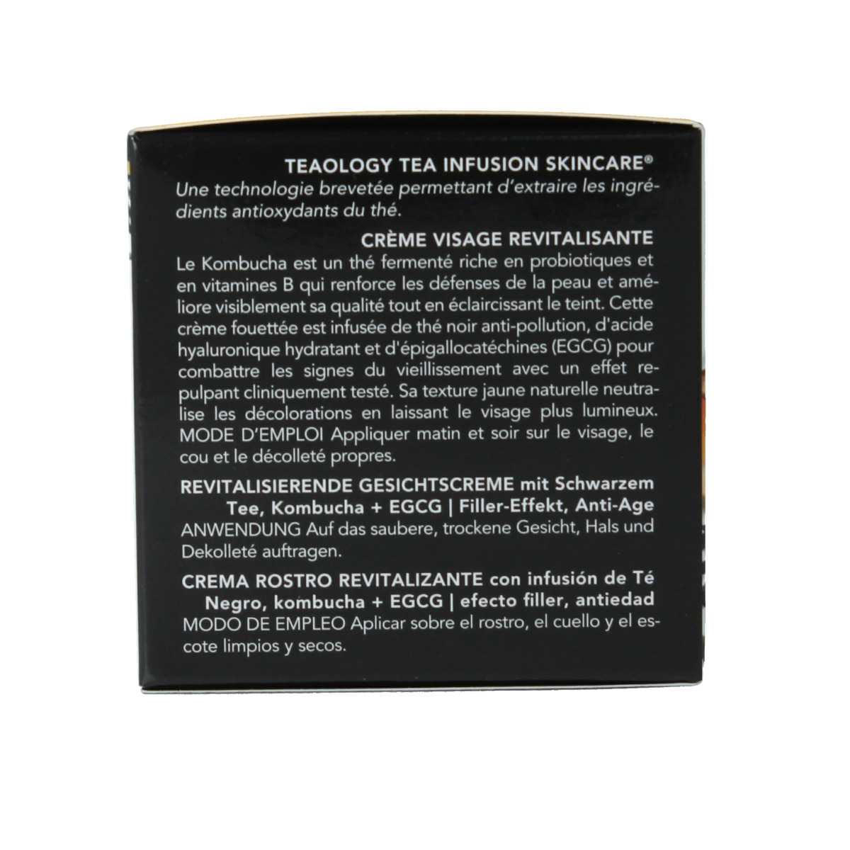 Teaology Kombucha tea revitalizing face cream 50.00 Milliliter