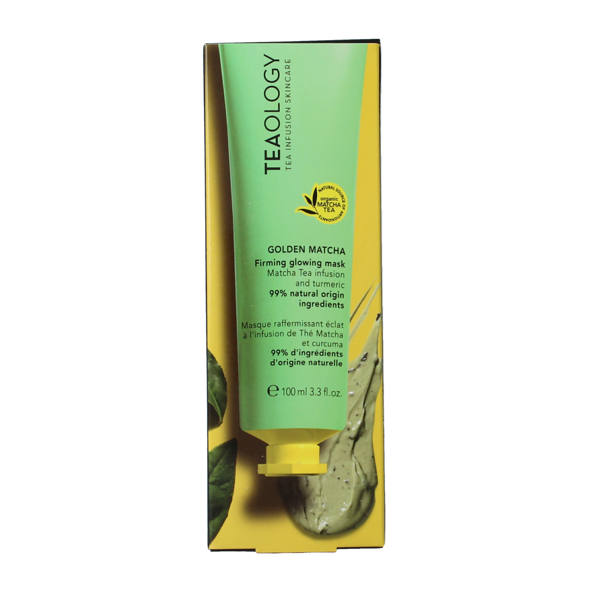 Teaology Golden matcha firming glow mask 100.00 Milliliter
