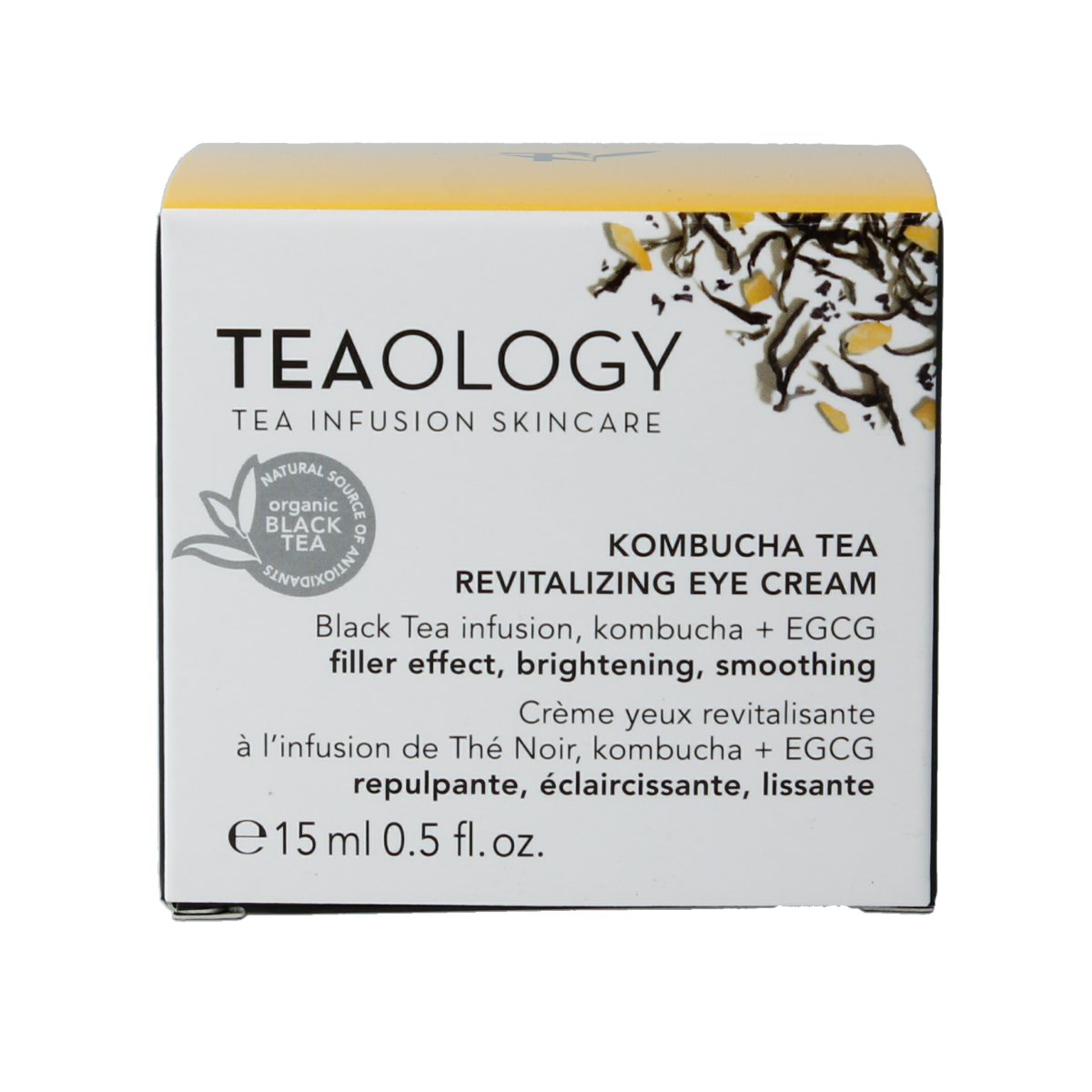 Teaology Kombucha tea revitalizing eye cream 15.00 Milliliter