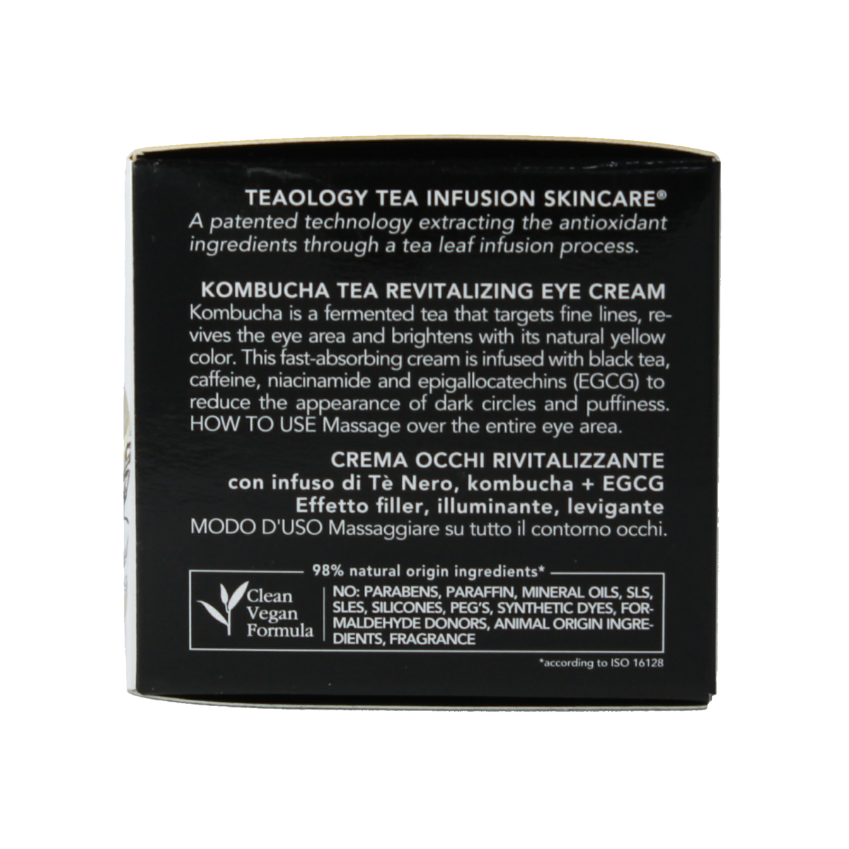 Teaology Kombucha tea revitalizing eye cream 15.00 Milliliter