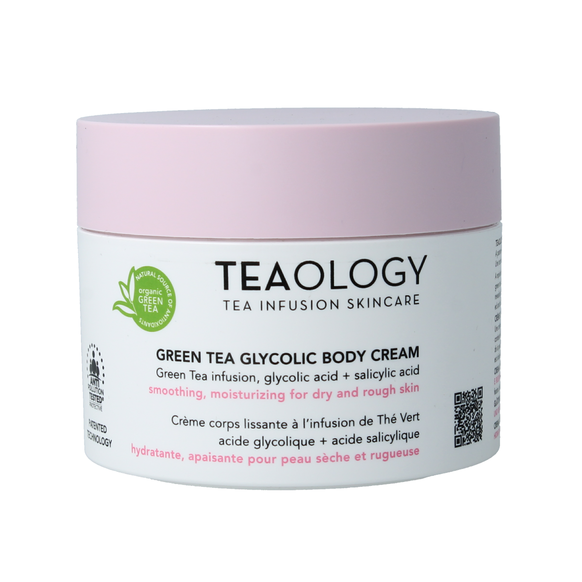 Teaology Green tea glycolic body cream 260.00 Gram