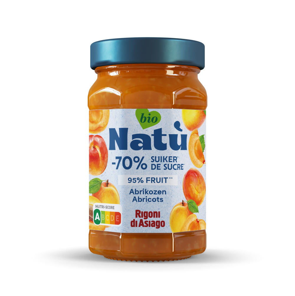 Natu Abrikozenjam bio 240.00 Gram