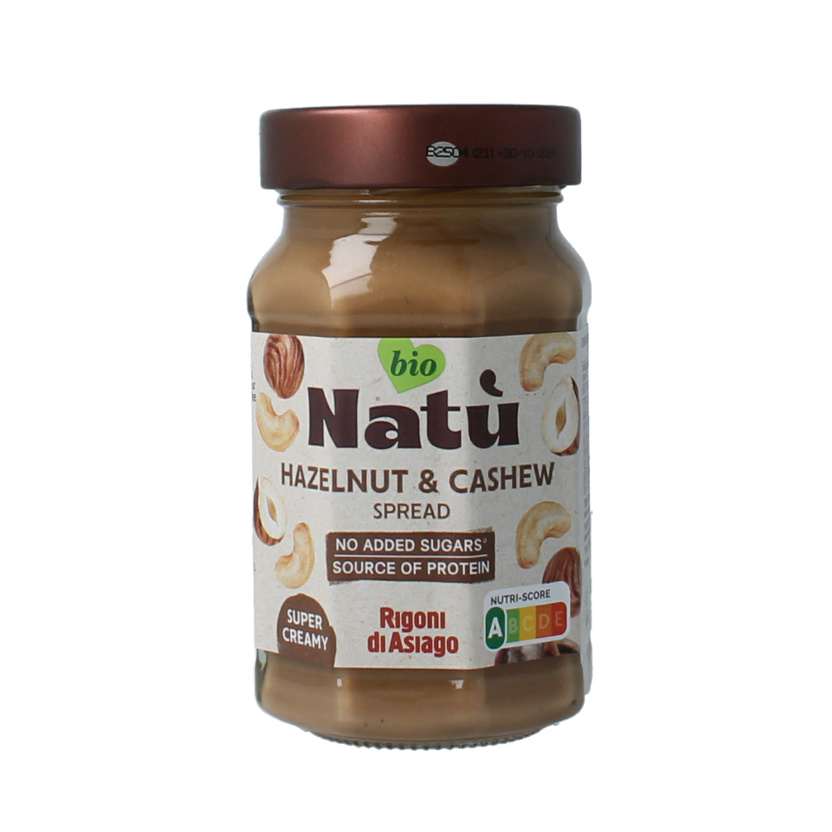 Natu Hazelnoot cashewpasta bio 220.00 Gram