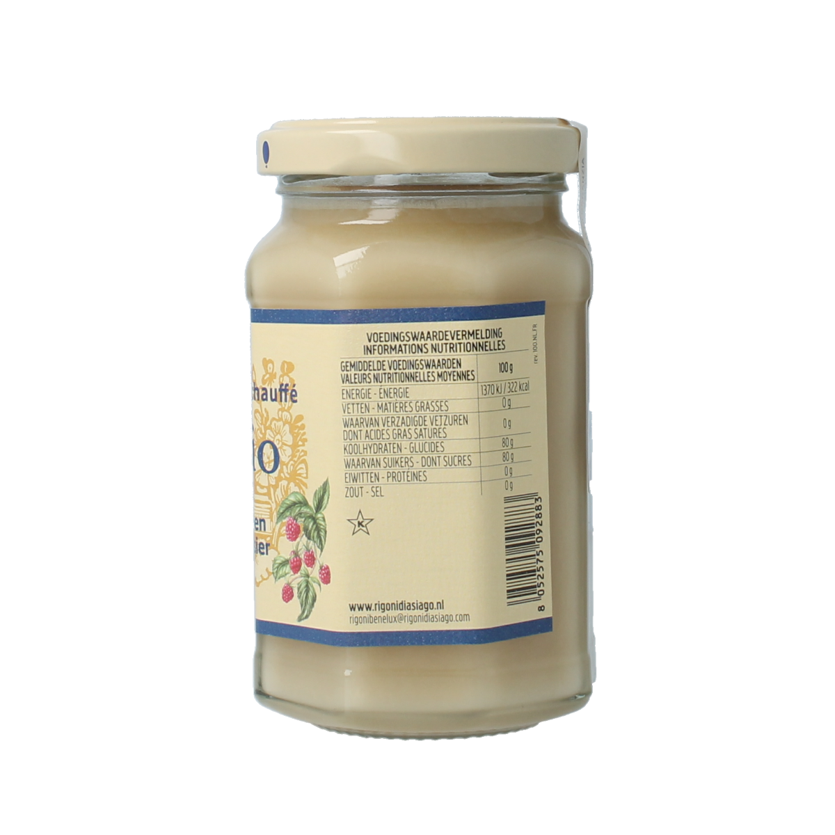 Rigoni Framboos creme honing bio 300.00 Gram
