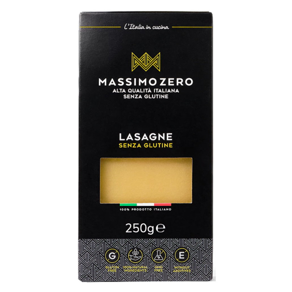 Massimo Zero Lasagne glutenvrij 250.00 Gram