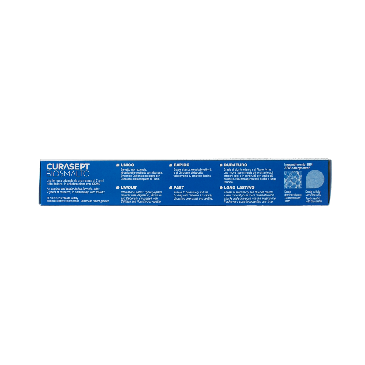 Curasept Biosmalto tandpasta junior caries erosie slijtage 75.00 Milliliter