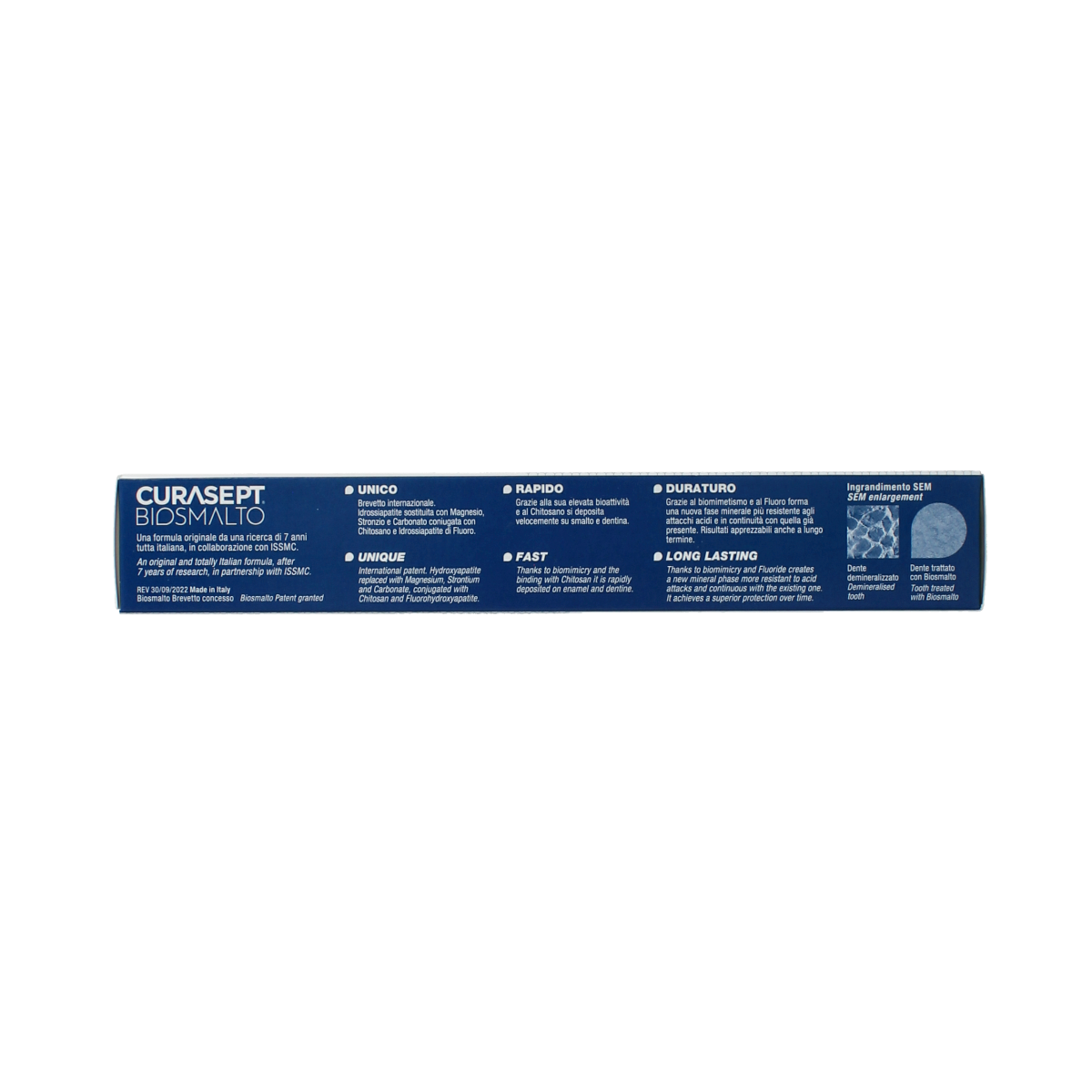 Curasept Biosmalto tandpasta caries slijtage erosie 75.00 Milliliter