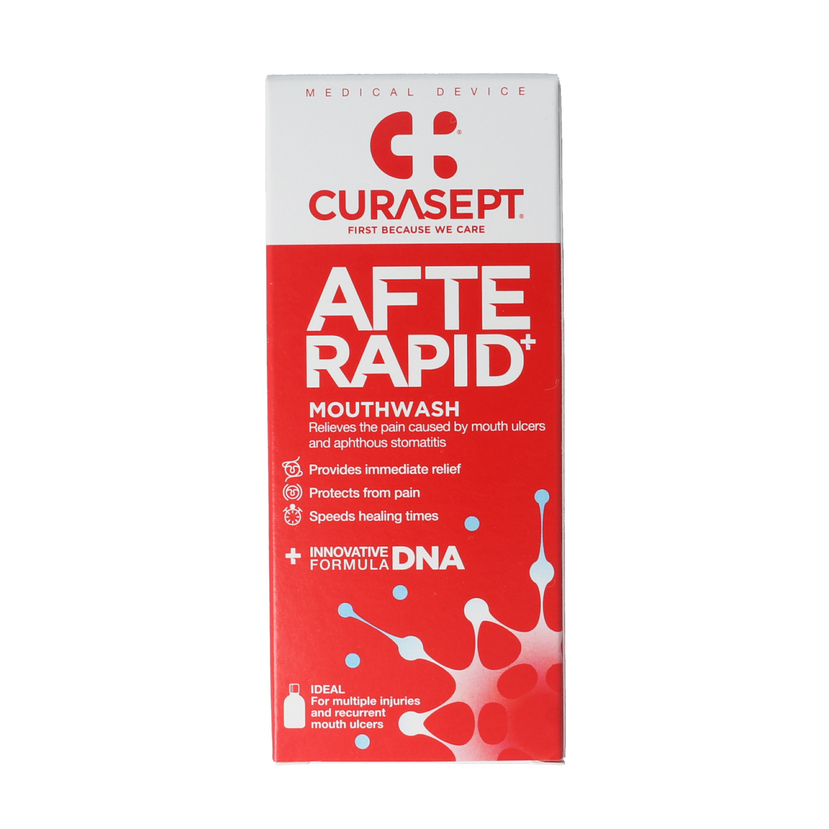 Curasept Afterapid mondwater 125.00 Milliliter