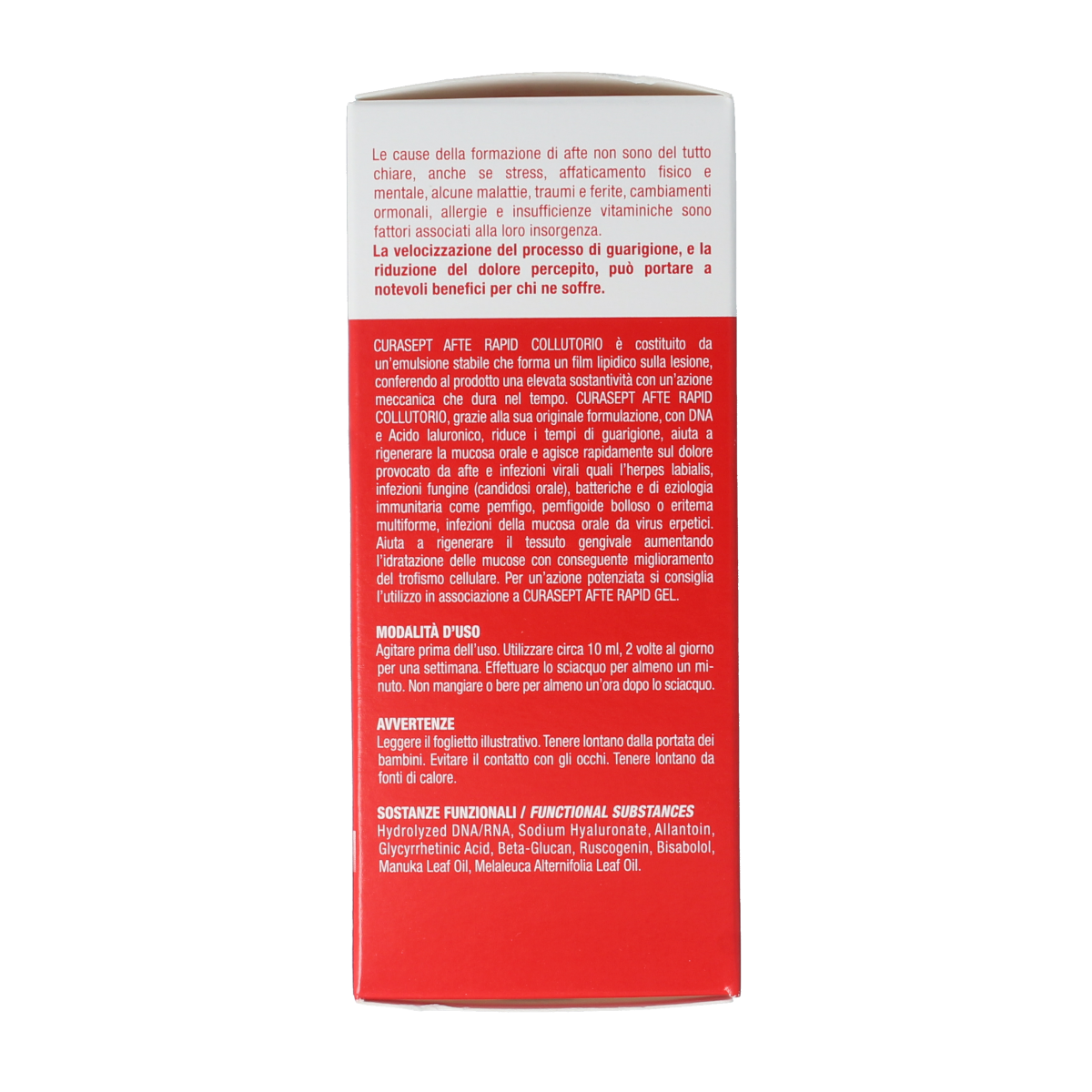 Curasept Afterapid mondwater 125.00 Milliliter