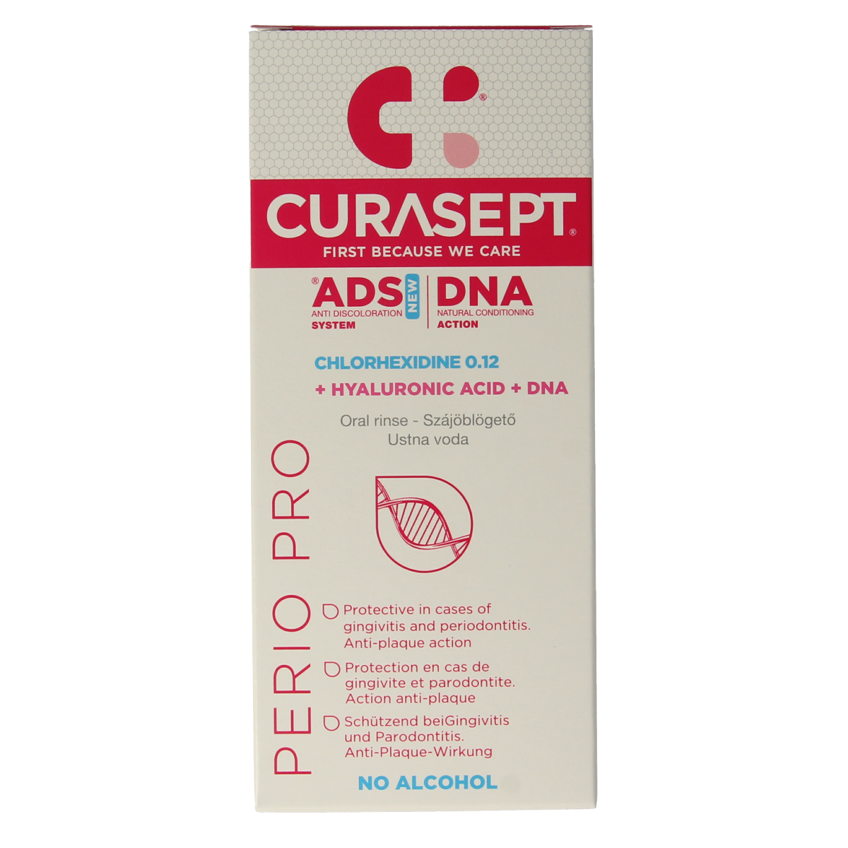 Curasept ADS DNA Perio Pro CHX 0,12% + HA mondspoelmiddel 200.00 Milliliter