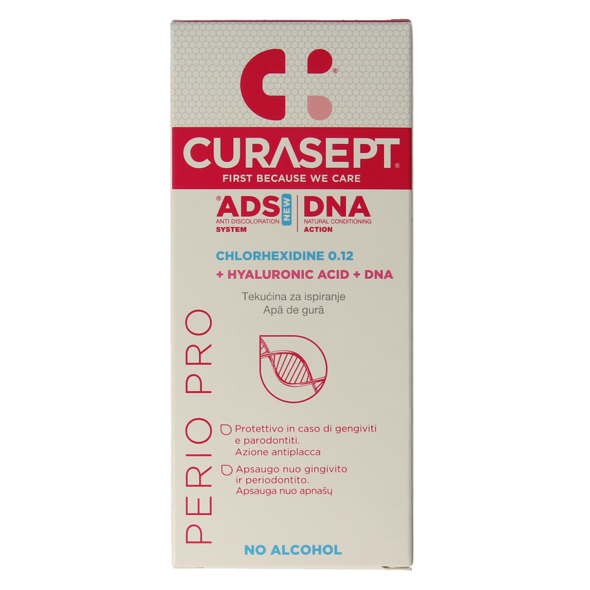 Curasept ADS DNA Perio Pro CHX 0,12% + HA mondspoelmiddel 200.00 Milliliter
