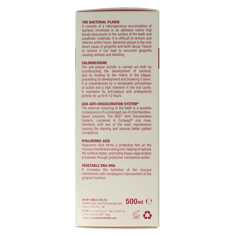 Curasept Perio mondspoeling chloorhexidine ADS 500 Milliliter