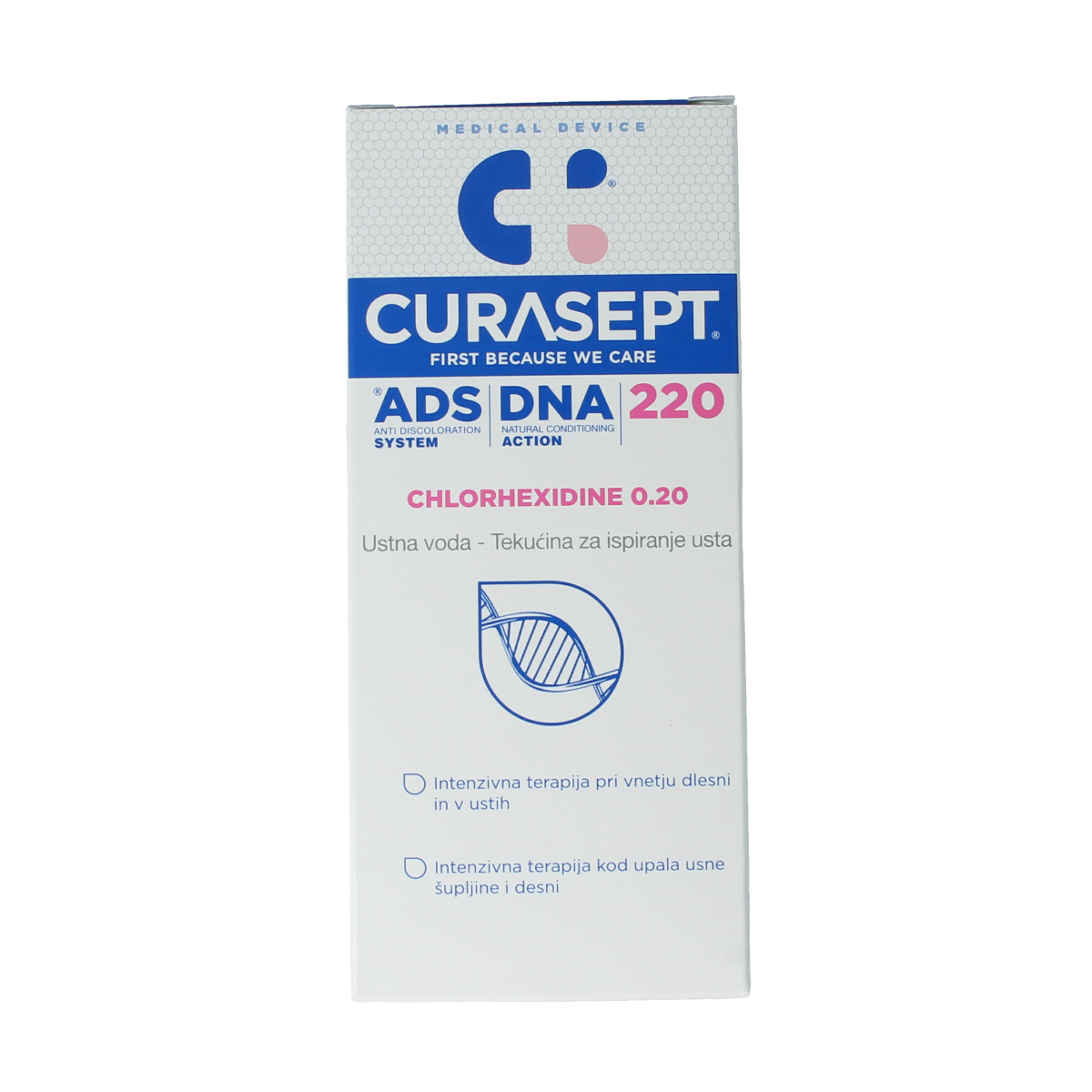 Curasept Mondspoeling chloorhexidine 0,20% 200.00 Milliliter