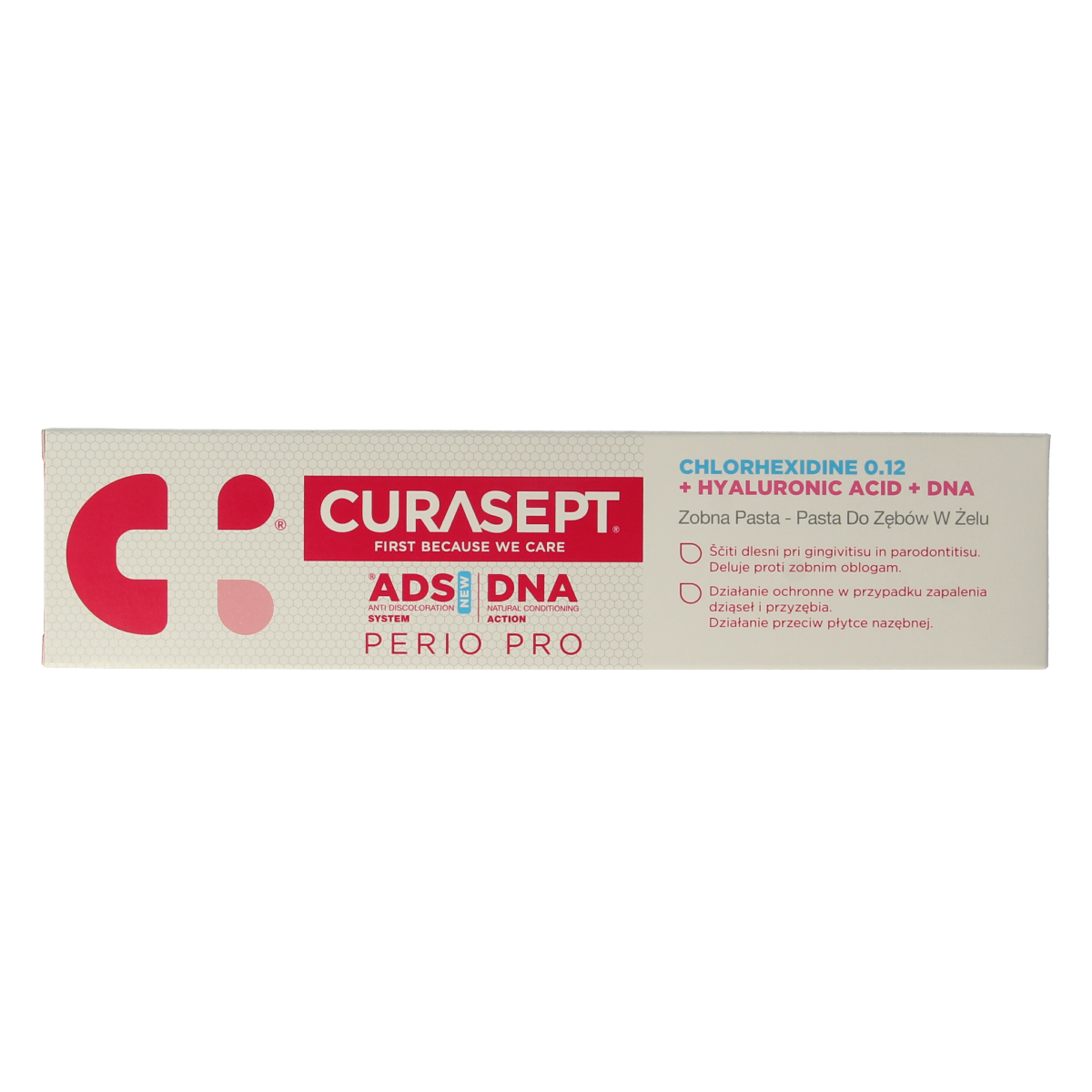 Curasept ADS DNA Perio Pro 712 CHX 0,12% + HA tandpasta 75.00 Milliliter