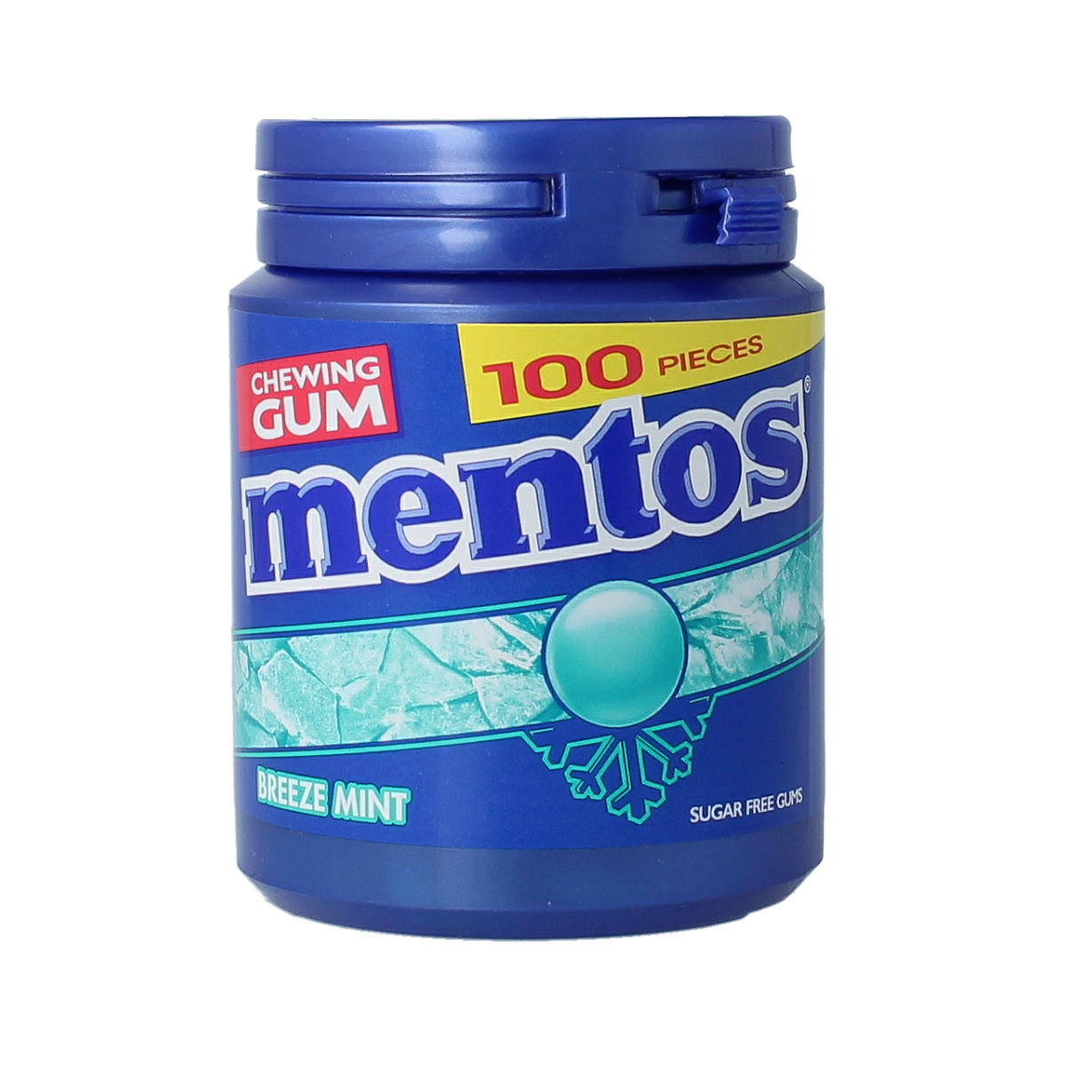 Mentos Gum breeze mint 100.00 Stuks