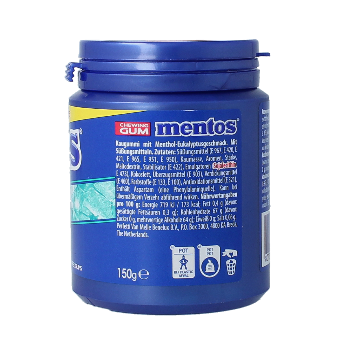 Mentos Gum breeze mint 100.00 Stuks