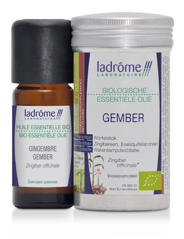 Ladrome Gember bio 10.00 Milliliter