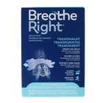 Breathe Right Neusstrips clear 30.00 Stuks