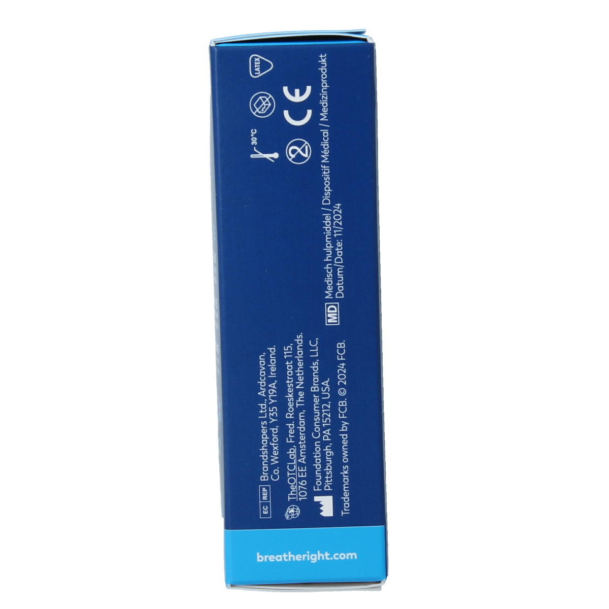Breathe Right Neusstrips large 30.00 Stuks