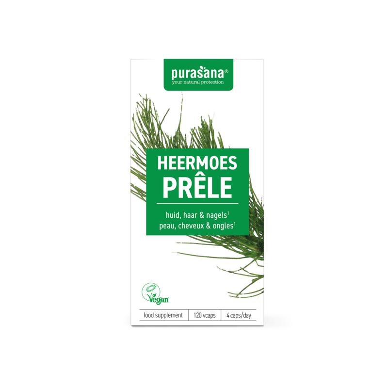 Purasana Heermoes vegan 120.00 Vegetarische capsules