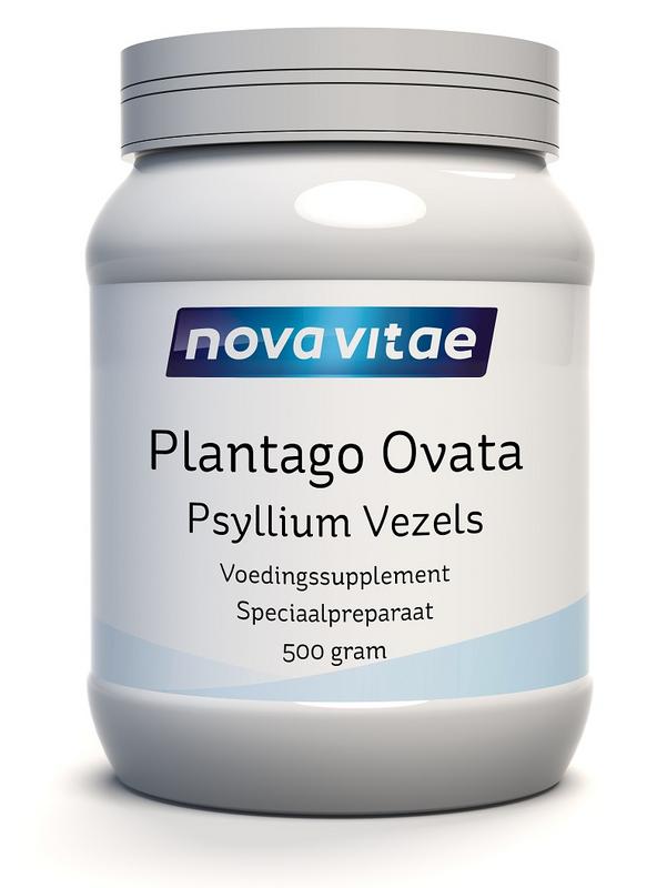 Nova Vitae Plantago ovata psyllium vezels 500.00 Gram