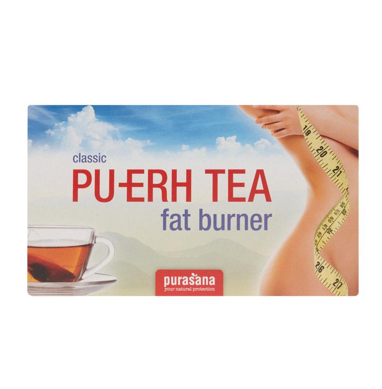 Purasana Pu-erh thee builtjes vegan 20.00 Zakjes