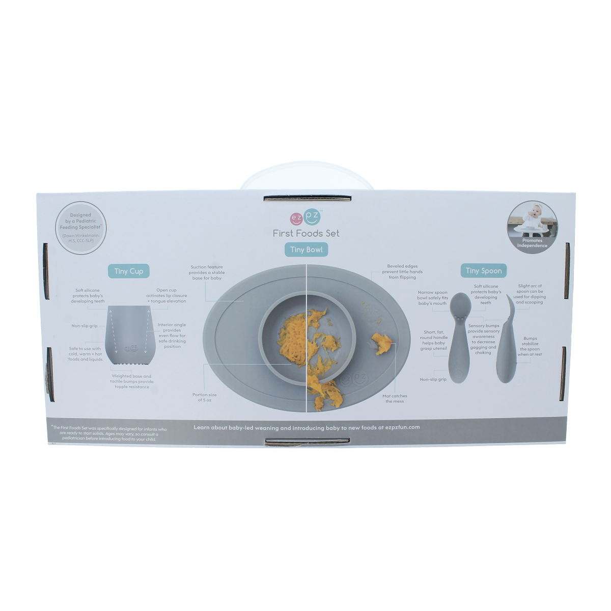 ezpz First food set sage 1.00 Set