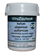 Vitazouten Kalium aluminium sulfuricum VitaZout nr. 20 120.00 Tabletten