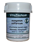 Vitazouten Manganum sulfuricum VitaZout nr. 17 120 Tabletten