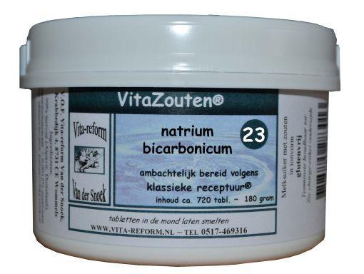 Vitazouten Natrium bicarbonicum VitaZout nr. 23 720 Tabletten