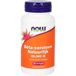 NOW Beta caroteen natuurlijk 90.00 Softgels
