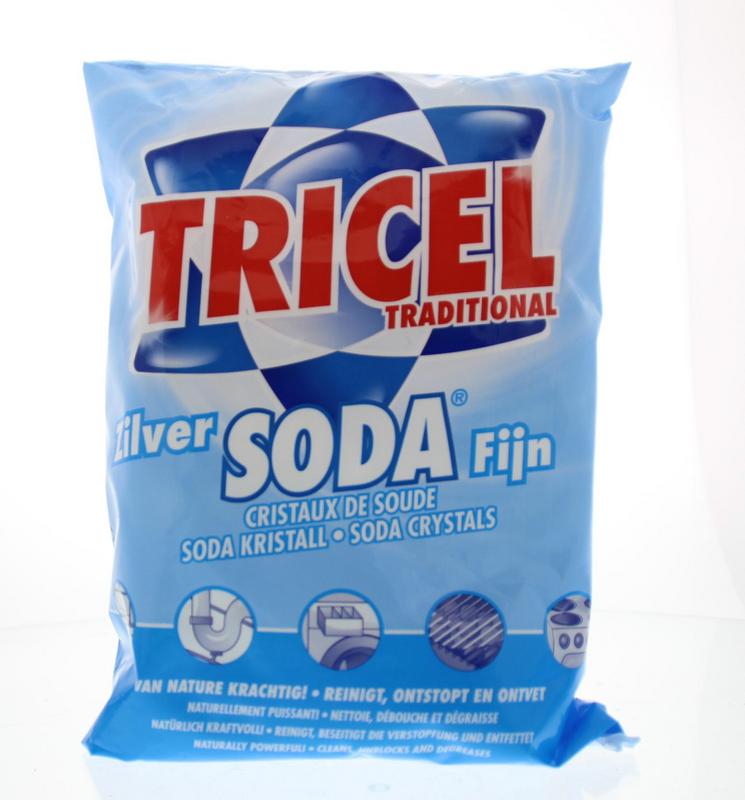 Tricel Zilver soda fijn 1.00 Kilogram