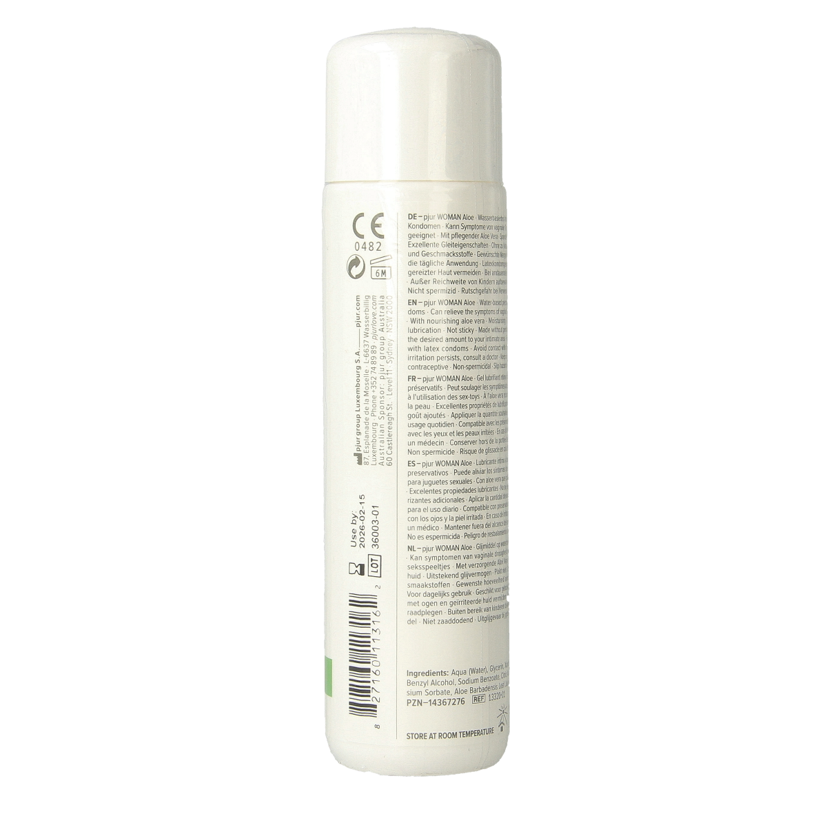 Pjur Woman aloe glijmiddel 100.00 Milliliter