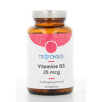 TS Choice Vitamine D3 25mcg 60.00 Tabletten