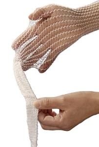 Hekanet Netverband elastisch nr. 4 hoofd/knie/bovenarm  1.00 Stuks
