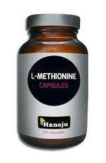 Hanoju L-Methionine 90.00 Vegetarische capsules
