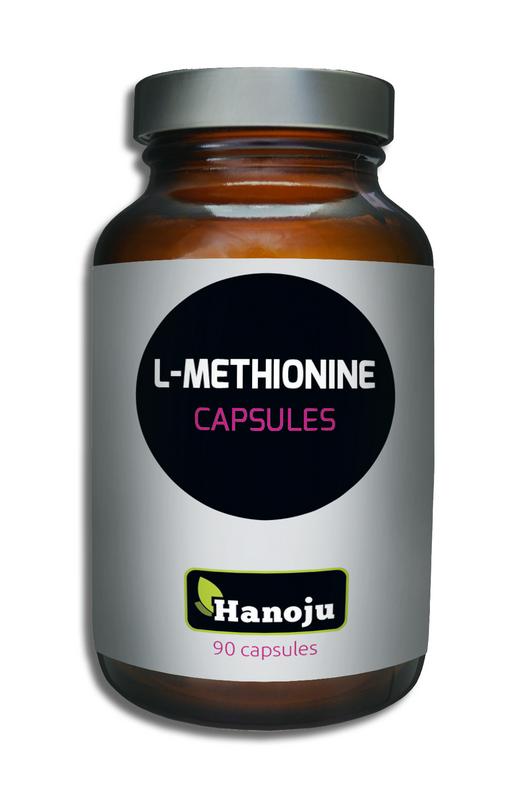 Hanoju L-Methionine 90.00 Vegetarische capsules