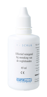 Curamed Scrub ooglidrand verzorging 65 Milliliter