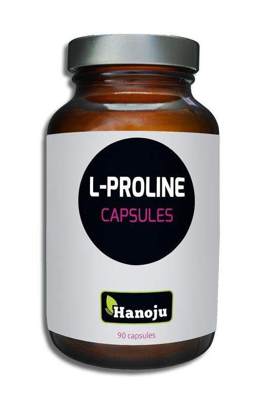 Hanoju L-Proline 400mg 90.00 Vegetarische capsules