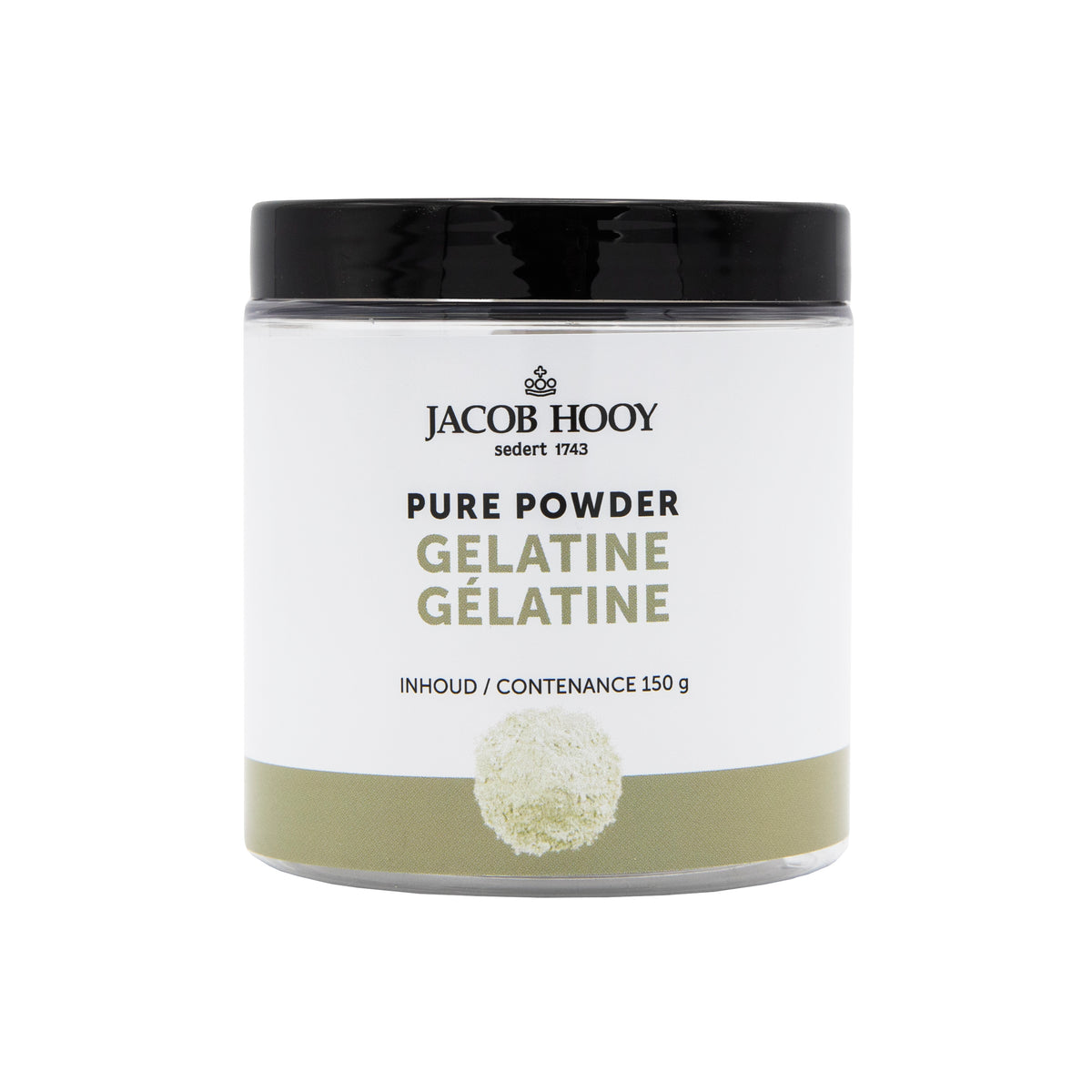 Jacob Hooy Pure Powder gelatine 150.00 Gram