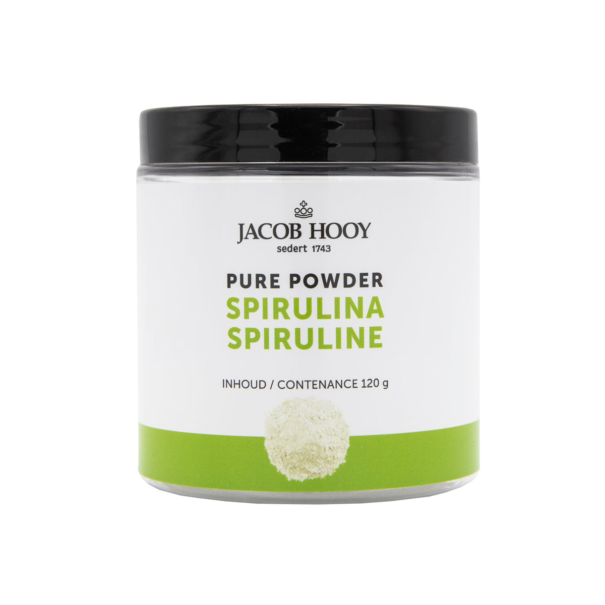 Jacob Hooy Pure Powder spirulina 120.00 Gram