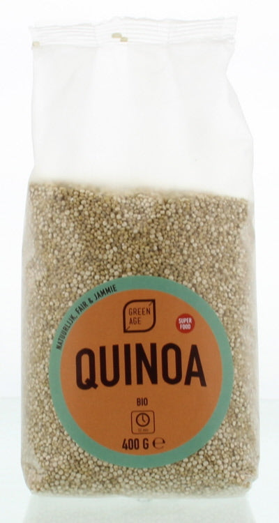 Greenage Quinoa wit bio 400.00 Gram