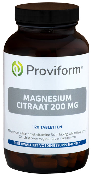 Proviform Magnesium citraat 200 mg & B6 120.00 Tabletten