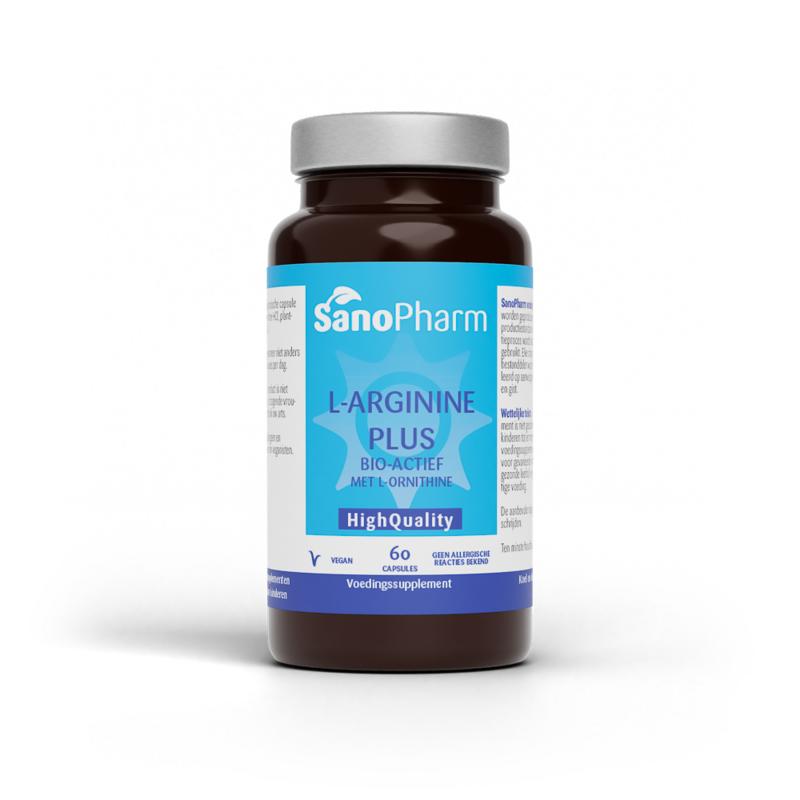 SanoPharm L Arginine plus high quality 60.00 Capsules