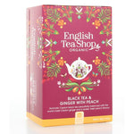 English Tea Shop Ginger peach bio 20.00 Zakjes