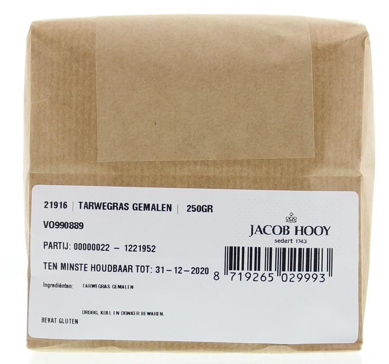 Jacob Hooy Tarwegras gemalen 250.00 Gram