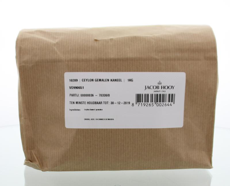 Jacob Hooy Kaneel ceylon gemalen 1.00 Kilogram
